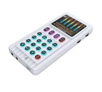 Kueohse cambio vocale con 8 effetti sonori Illuminazione Mini Live Broadcast Handheld Mic Sound Machine Karaoke B
