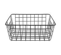 Kueohse Cavi Spenti Cavi, Cesto Di Stoccaggio In Metallo Inserto Bagno Cucine Organizzatore Nero