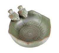 Kueohse Ceramica Nascita Giardino Nascita Fodera Ceramica Acquario Retrò Finitura Casetta
