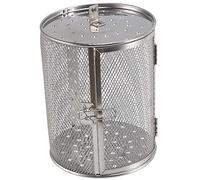 Kueohse Cestello per Girarrosto,14X18Cm Gabbia per Forno nel Acciaio Inossidabile per Cestello per Arrosti Barbecue Grill Strumento per Utensili da Forno Griglia per Friggitrice Ad Aria