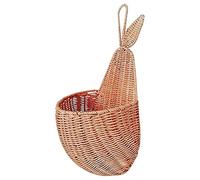 Kueohse Cestino Portaoggetti un Forma di nel Rattan Organizzatore di Frutta Fatto un Mano Organizzatore di Vimini Baby Room Decorazione Della Scuola Materna