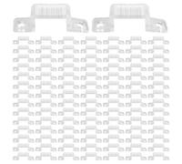 Kueohse Clip 5730/2835/5050 - Supporto per luci a LED a scatto traslucido (larghezza 14 mm, 100 pezzi/confezione)