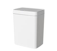Kueohse Con Sensore di Movimento Automatico da 15 Litri, Pattumiera Automatica, Cestino per Rifiuti Silenzioso, Impermeabile, Ricaricabile, per Cucina, Bagno B