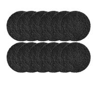 Kueohse Confezione da 12 Filtri Assorbenti per Pattumiere per Pattumiere, Secchi per Compost Rotondi