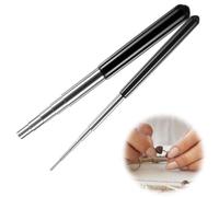 Kueohse Confezione da 2 Strumenti per Avvolgere Cavi per La Creazione Gioielli, Strumenti per Avvolgitori Fili da 1,5 Mm-10 mm con di Avvolgimento In Filo di Rame Ritorto per Tondi
