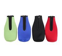 Kueohse Confezione da 4 tappi isolanti per bottiglie di birra a , bottiglie con chiusura a strappo, bottiglie di raffreddamento per bottiglie di birra, in neoprene