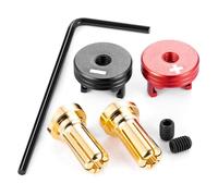 Kueohse Connettore in metallo adatto per auto RC, spina a banana RC-Lip, 5,0 mm
