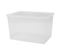 Kueohse Contenitore per il pane in plastica, riutilizzabile, per pane, torte, trasparente, per il pane, più fresco