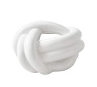 Kueohse Coperchio per Scatola per Fazzoletti con Nodo Divertente In Ceramica Porta Fazzoletti per il Viso Moderno Europeo Portatovaglioli Decorativi da Tavolo Decorazioni per la Casa Durevoli