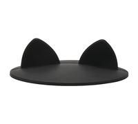 Kueohse Coperchio per Tazza nel Vetro 6 Pezzi Coperchio per Tazza Antipolvere nel Silicone per Orecchie di Gatto Coperchio per Tazza da Tè Coperchio per Tazza da Caffè per Bevande
