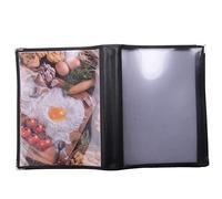 Kueohse Copertine trasparenti per menu ristorante in formato A4 libro formato cafe bar 10 pagine 20 vista
