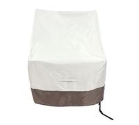 Kueohse Copertura per Sedia Da Patio Adirondack Da 2Pacchi per Sedia Da Esterno per Esterno Resistente 31X33X36 Pollici 420D,Coperture per Mobili Da Esterno per Esterno Impermeabile,Beige