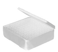 Kueohse Cuvette usa e getta in polistirolo per cuvette spettrofotometria da 4,5 ml, 100 pezzi (monouso) cuvette monouso PS