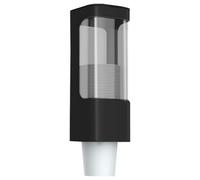 Kueohse Dispenser per Tazze, Portabicchieri per Refrigeratore D'Acqua per Montaggio Parete, Adatto per Tazze Piccole 3-5 Once, Portabicchieri Tipo Estraibile per Casa, Ufficio, Ospedale