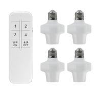 Kueohse E27 Wireless Portalampada Portalampada Intelligente Portalampada LED Dispositivo Intelligente per Lampadina LED
