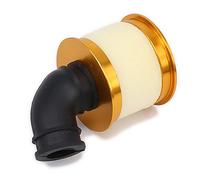 Kueohse Filtro aria Spugna Open Alloy Alluminio 04104 per 1/10 RC Hobby Modello Nitro Car,