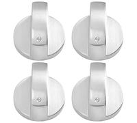 Kueohse Forni, manopole per fornelli, pulsante per forno (4 pezzi), 6 mm, colore universale, per fornelli a gas