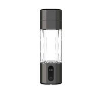 Kueohse Generatore di Idrogeno per Elettrolisi PEM 8000PPB Display Bottiglia D'Acqua per Idrogeno Ricaricabile Portatile Durevole Facile da Installare Facile da Usare Nero
