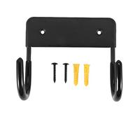 Kueohse Gruccia a forma di , gancio per boccola, un supporto montato a parete, grande e piccolo (nero opaco)