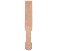 Kueohse Knife Affilacoltelli Set Manico nel Legno Affilacoltelli nel Pelle Strop un Mano Rasoi per Lucidatura e Pasta per Lucidare nel