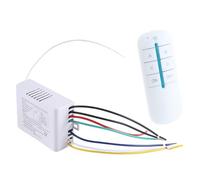Kueohse Lampada a 4 vie Digital Wireless Remote Control Switch ON/OFF 220V