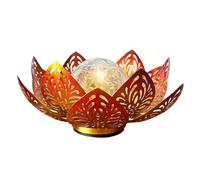 Kueohse Lampada a energia solare, a scatto per esterni, impermeabile, decorativa, per paesaggi interni