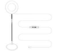 Kueohse Luci per Piante da Interno, Luce per Piante LED un Spettro Completo con Timer Automatico Regolabile nel Altezza del Supporto, per Piante