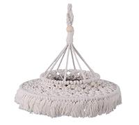Kueohse Macrame Paralume Boho Hanging Lampada un Sospensione Copertura Ufficio Moderno Camera da Letto Soggiorno Nursery Bohemian Home Decor