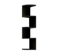 Kueohse Mensola Angolare Angolare Foratura, Parete, Camera da Letto, Soggiorno, Libreria Angolare, Cucina, Mobiletto Triangolare, Scaffale Portaoggetti
