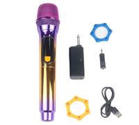 Kueohse Microfono wireless universale microfono palmare Home 2.4G dinamico scenico