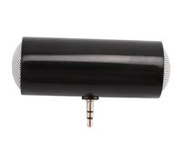 Kueohse Mini altoparlante stereo da 3,5 mm, lettore musicale MP3, altoparlante per cellulare, tablet, PC nero