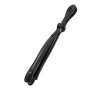 Kueohse Multiuso Anti Scald-Bowl Clip anti-scene e antiscivolo Artefatto con aprisacchetto portatile, nero