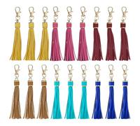 Kueohse Nappe In Pelle PU da 18 Pezzi, Ciondolo con Nappa da 5,9 Pollici con Perno Girevole A Forma di Aragosta per La Creazione di Gioielli, Borsetta