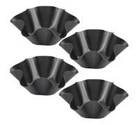 Kueohse Non-stick Large Taco Shell Bowl in acciaio al carbonio Tortilla Maker ciotola non bastone insalata