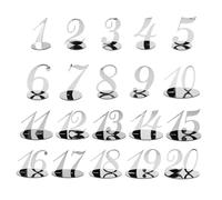 Kueohse Numeri da Tavolo Numeri da Tavolo per Matrimoni Numeri da Tavolo nel Acrilico per Numeri da Tavolo per Matrimoni Supporti per Matrimoni ()