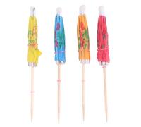 Kueohse Ombrello da cocktail da 144 pezzi, per bevande e , stuzzicadenti decorativi per feste, hotel, ristoranti, bar, feste hawaiane