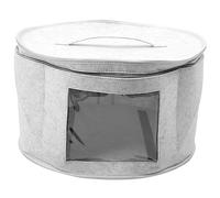 Kueohse Organizzatore per Cappelliera Scatole per Cappelli Rotonde da Viaggio Borsa per Cappelli Pieghevoli con Coperchio Antipolvere Scatole per Cappelli Scatole per Cappelli A