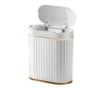 Kueohse Pattumiera con Sensore da 7 Litri per Cucina, per La Spazzatura, per Bagno, Luce, Lusso, Soggiorno, Famiglia, Pattumiera Anti-Crepa