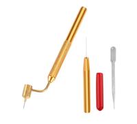 Kueohse Pennino dettagliato per applicatore di con fine, strizzacervelli di precisione per colpi di pietrisco, riparazione di graffi auto, riparazione, 0,5 mm, facile da installare