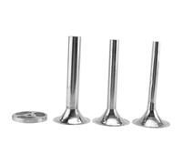 Kueohse Piastra Foro per Tritacarne nel Acciaio Inossidabile per 12 Tipi di per Tritacarne un Rete per Coltello Contenitore per Intestino per Utensili da Cucina