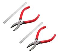 Kueohse Pinza per Chitarra Estrattore per Pinza Piatta Pinza A Becchi Piatti Strumenti per Chitarra