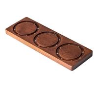 Kueohse Portabagagli per caffè Redwood Supporto montato a parete per accessori per caffè espresso