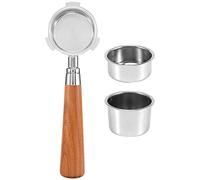 Kueohse Portafiltro Espresso 51Mm per EC685 EC680 Portafiltro Caffè Fondo con Ciotola per Caffè nel Polvere da 51Mm 2PZ