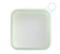 Kueohse Portatile In Silicone per Sandwich, Toast, Pranzo al Sacco, Contenitore per Alimenti con Maniglia, Snack, Ufficio, Studenti,