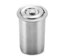 Kueohse Pressa Prosciutto, Pressa per Carne nel Acciaio Inossidabile di Forma Rotonda per Produrre Salumi Fatti nel Casa con Termometro