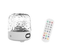 Kueohse Proiettore Wave Fili con Effetti A 16 Colori, Luci Notturne A LED, Proiettore ' Boreale, Altoparlante Bluetooth Integrato