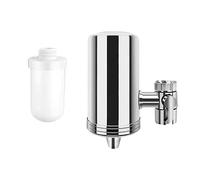 Kueohse Purificatore d'acqua in acciaio per rubinetti da cucina, rimuove gli inquinanti 'acqua, filtro agli d'acqua