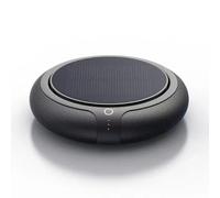 Kueohse Purificatore D'Aria A Carica Solare Deodorante Air Fresh Purificatore D'Aria per Auto Macchina per Aromaterapia per Auto Nero