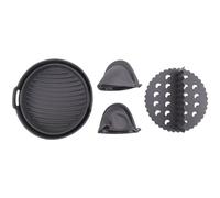 Kueohse Rivestimenti per Friggitrice Ad Aria In Silicone Accessori Riutilizzabili per Friggitrice Ad Aria Antiaderente