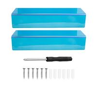 Kueohse Scaffale Galleggiante da Parete nel Acrilico da 2 Pezzi per Espositori da Parete per Organizer per Giocattoli